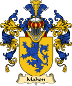 Irish Family Coat of Arms (v.25a) Mahon or O'Mahan