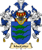 Irish Family Coat of Arms (v.25a) MacCotter