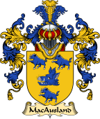 Irish Family Coat of Arms (v.25a) MacAusland