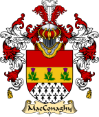 Irish Family Coat of Arms (v.25a) MacConchy or MacConaghy
