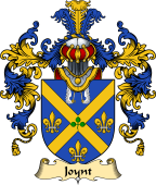 Irish Family Coat of Arms (v.25a) Joynt