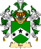 Irish Family Coat of Arms (v.25a) Ker