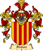 Irish Family Coat of Arms (v.25a) Bindon
