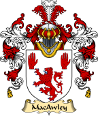 Irish Family Coat of Arms (v.25a) MacAwley or MacGawley