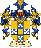 Irish Family Coat of Arms (v.25a) Accotts