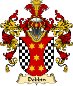 Irish Family Coat of Arms (v.25a) Dobbin
