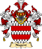 Irish Family Coat of Arms (v.25a) Nugent