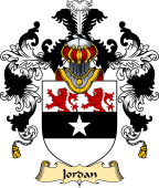 Irish Family Coat of Arms (v.25a) Jordan (Dublin)