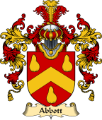 Irish Family Coat of Arms (v.25a) Abbott