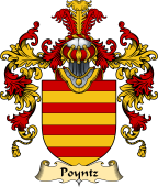 Irish Family Coat of Arms (v.25a) Poyntz or Punch