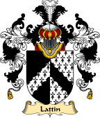 Irish Family Coat of Arms (v.25a) Lattin