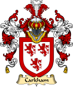 Irish Family Coat of Arms (v.25a) Carkham