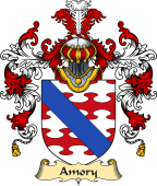 Irish Family Coat of Arms (v.25a) Amory