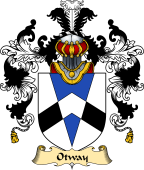 Irish Family Coat of Arms (v.25a) Otway