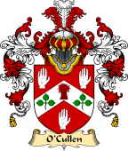 Irish Family Coat of Arms (v.25a) O'Cullen or Culhoun