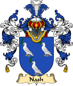 Irish Family Coat of Arms (v.25a) Naish or Nash