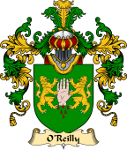 Irish Family Coat of Arms (v.25a) O'Reilly or Riley