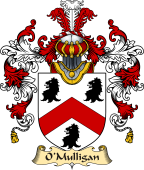 Irish Family Coat of Arms (v.25a) O'Mulligan