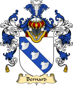 Irish Family Coat of Arms (v.25a) Bernard