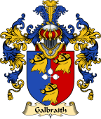Irish Family Coat of Arms (v.25a) Galbraith