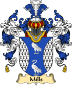 Irish Family Coat of Arms (v.25a) Mills
