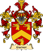 Irish Family Coat of Arms (v.25a) Gardiner or Garner