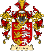 Irish Family Coat of Arms (v.25a) O'Brien