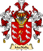 Irish Family Coat of Arms (v.25a) MacNally