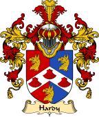 Irish Family Coat of Arms (v.25a) Hardy or Hardiman