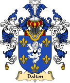 Irish Family Coat of Arms (v.25a) Dalton