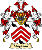 Irish Family Coat of Arms (v.25a) Singleton