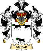 Irish Family Coat of Arms (v.25a) Metcalf or Medcalf