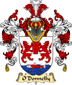 Irish Family Coat of Arms (v.25a) O'Donnelly
