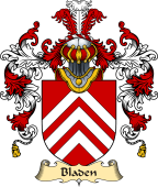 Irish Family Coat of Arms (v.25a) Bladen