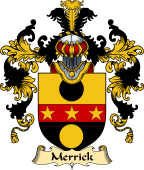 Irish Family Coat of Arms (v.25a) Merrick