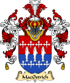 Irish Family Coat of Arms (v.25a) MacOstrich