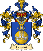 Irish Family Coat of Arms (v.25a) Lamont