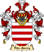 Irish Family Coat of Arms (v.25a) Fitz-Awry