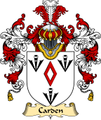 Irish Family Coat of Arms (v.25a) Carden