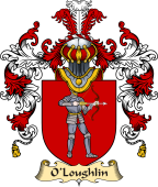Irish Family Coat of Arms (v.25a) O'Loughlin II