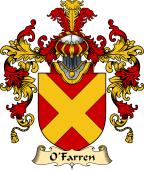 Irish Family Coat of Arms (v.25a) O'Farren