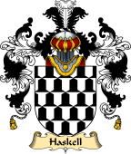 Irish Family Coat of Arms (v.25a) Haskell