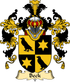 English Family Coat of Arms (v.25) Beck