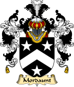 Irish Family Coat of Arms (v.25a) Mordaunt