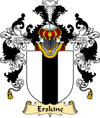 Irish Family Coat of Arms (v.25a) Erskine