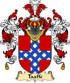 Irish Family Coat of Arms (v.25a) Taaffe