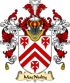 Irish Family Coat of Arms (v.25a) MacNulty I