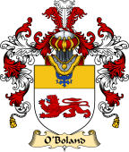 Irish Family Coat of Arms (v.25a) O'Boland