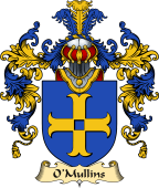 Irish Family Coat of Arms (v.25a) O'Mullins