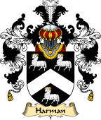 Irish Family Coat of Arms (v.25a) Harman or Harmon